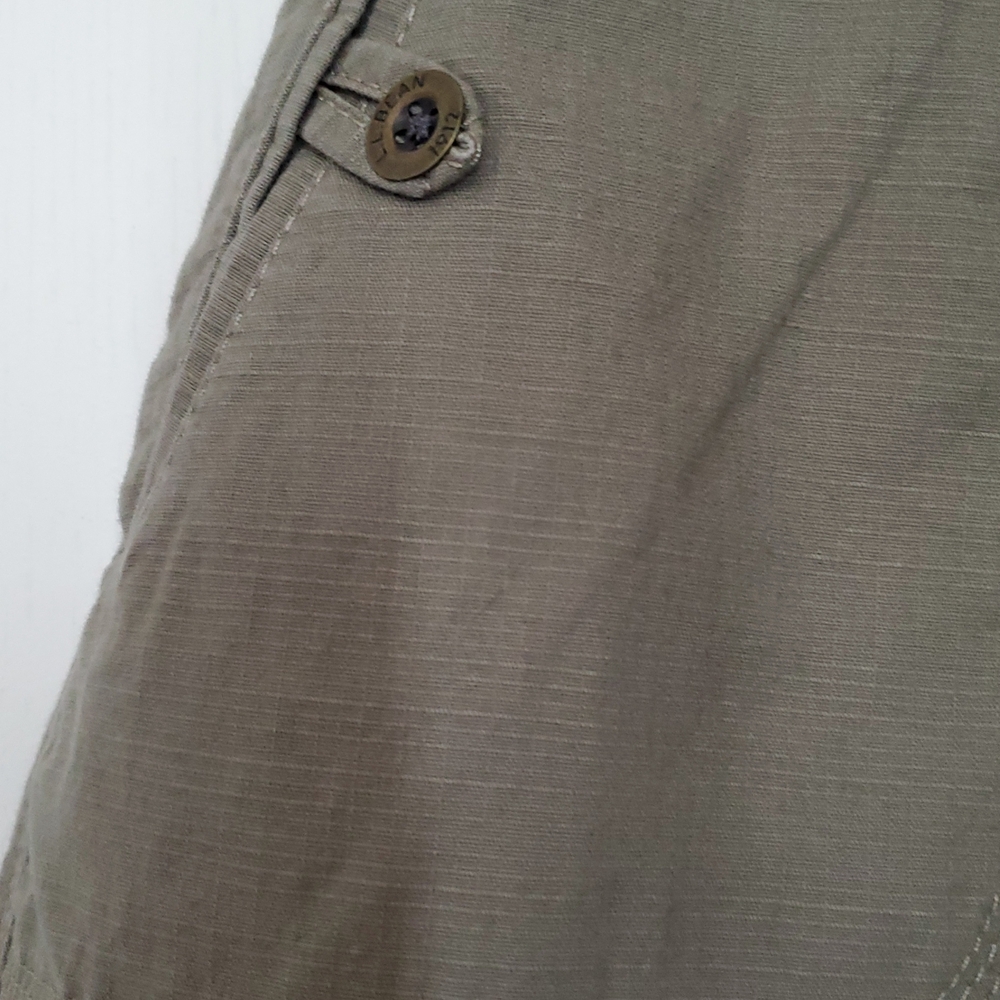 Cute L.L. Bean Khaki Knee-Length Short Skirt, XL, 14-16 - Picture 2 of 5